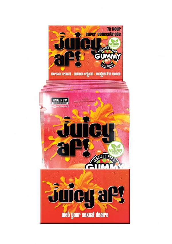 Juicy AF - Display met Stimulerende Snoepjes voor Vrouwen - 20 Stuks