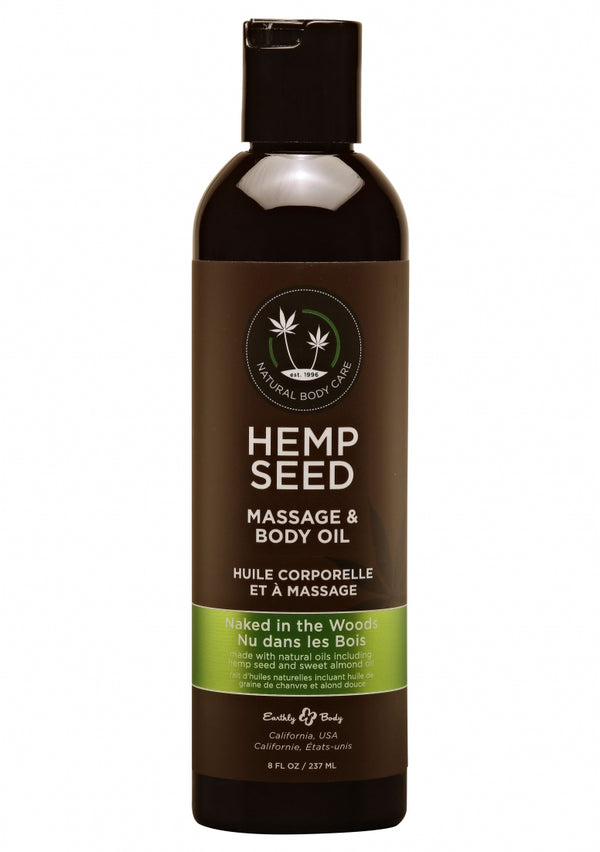 Naked in the Woods Massageolie - 236 ml