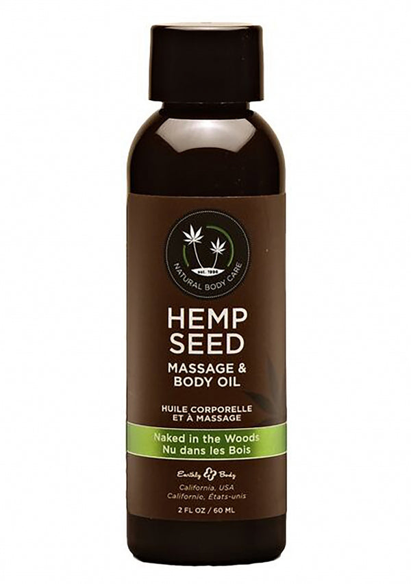 Naked in the Woods Massageolie - 236 ml