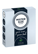 Mister Size 47mm pack of 3