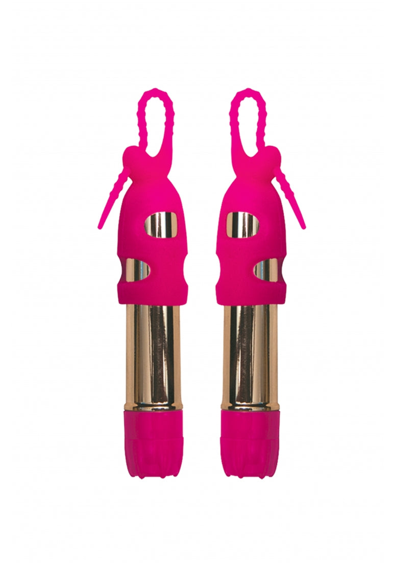 Verleid me tepelvibrators - Roze