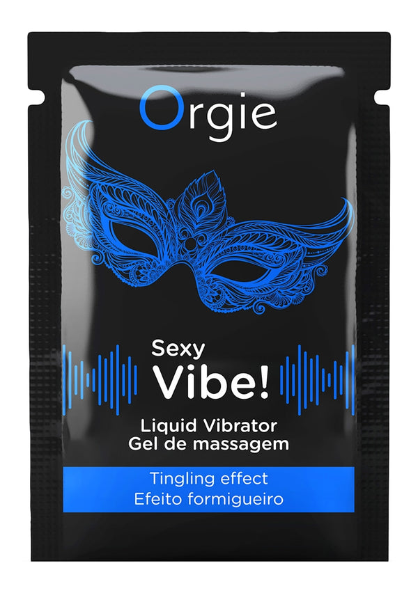 Zakje Sexy Vibe - Vloeibare vibrator - 2 ml - 12 stuks