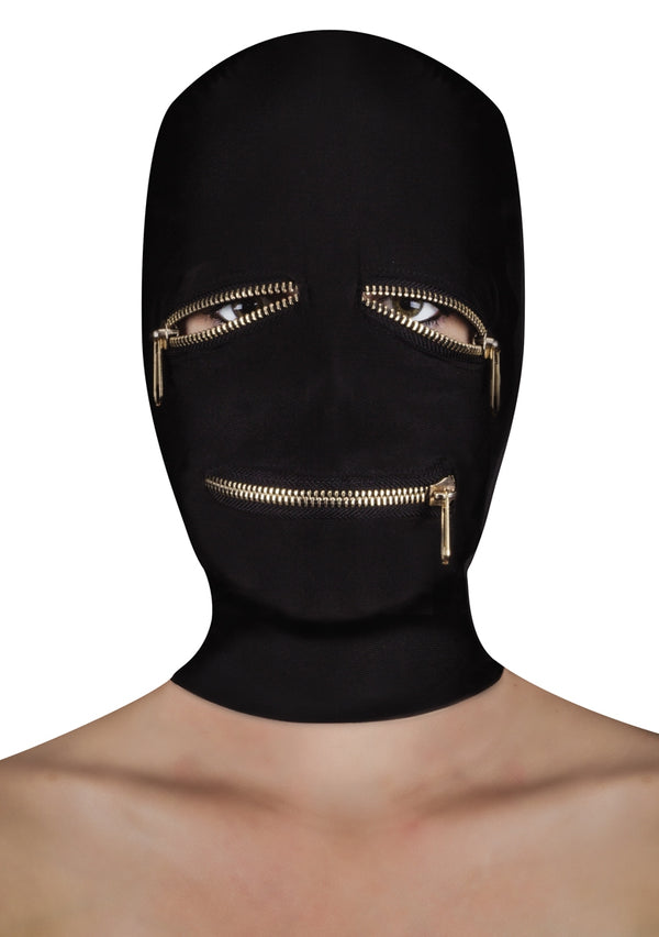Extreme Zipper Mask met Oog en Mond Zipper