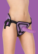 Deluxe Silicone Strap On - 8 Inch - Purple
