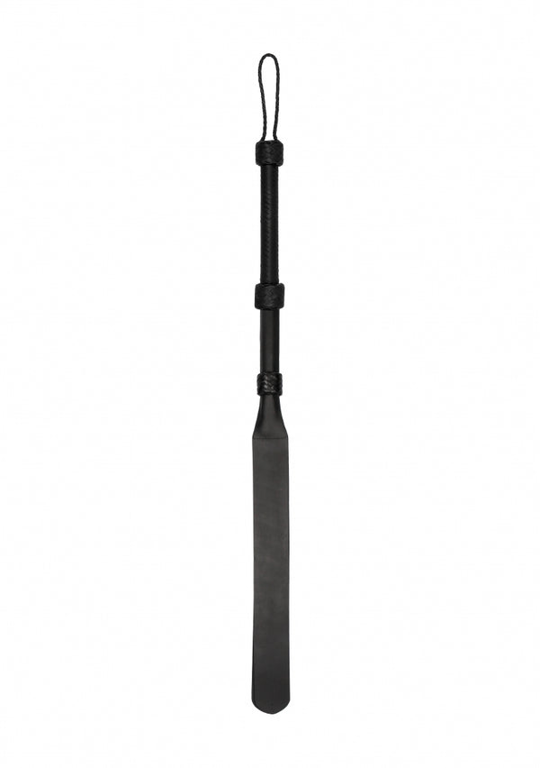 Heavy Duty Double Tailed Whip Flogger - Black