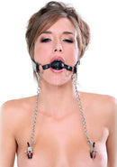 FFE Deluxe Ball Gag and Nipple