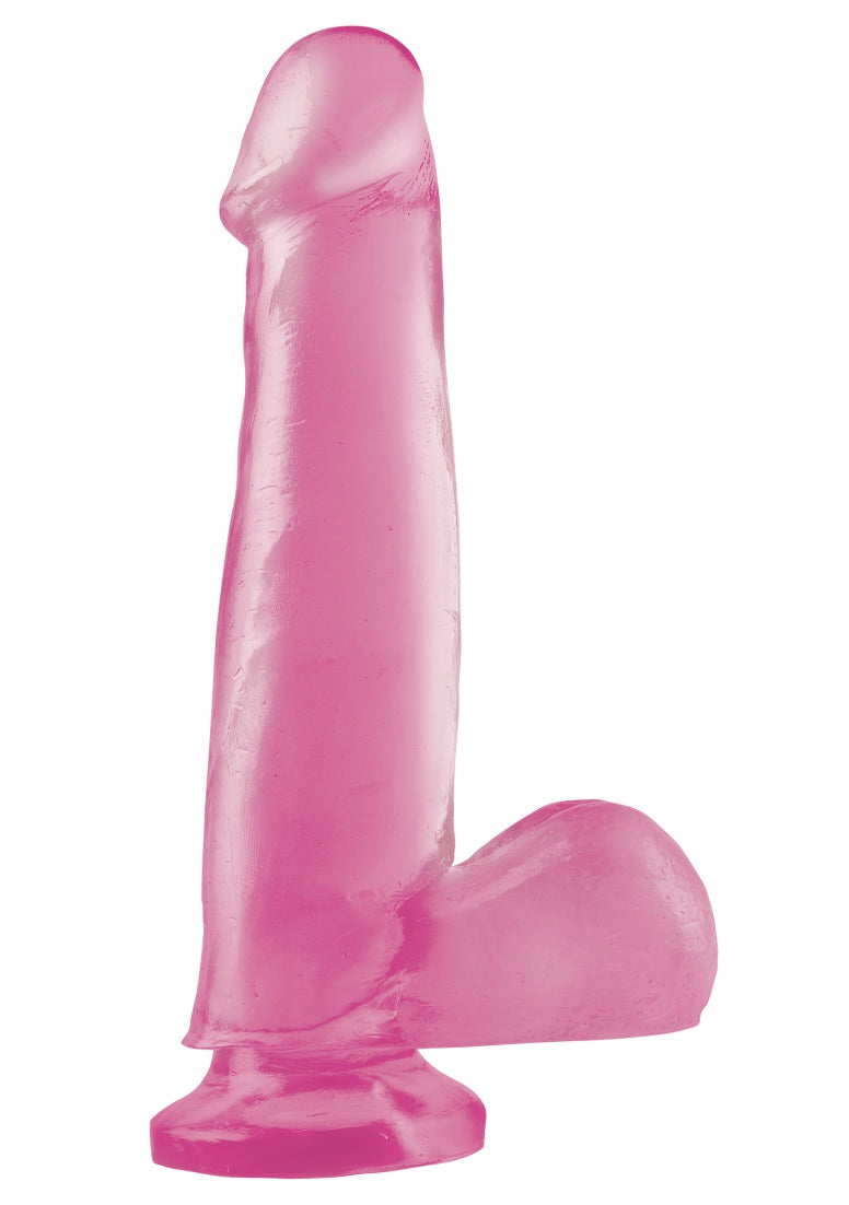 7.5" zuignap Dong - Roze