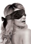 FFSLE Satin Blindfold Black
