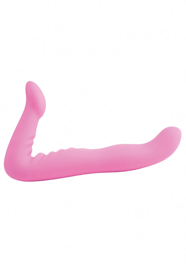 8inch Strapless Strap-On - Roze