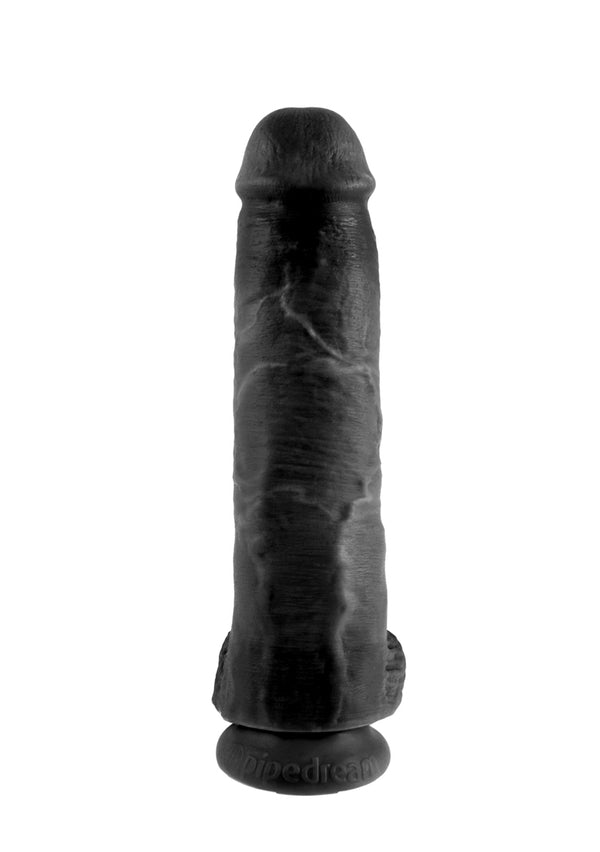 KC 11" Cock with Balls Dark