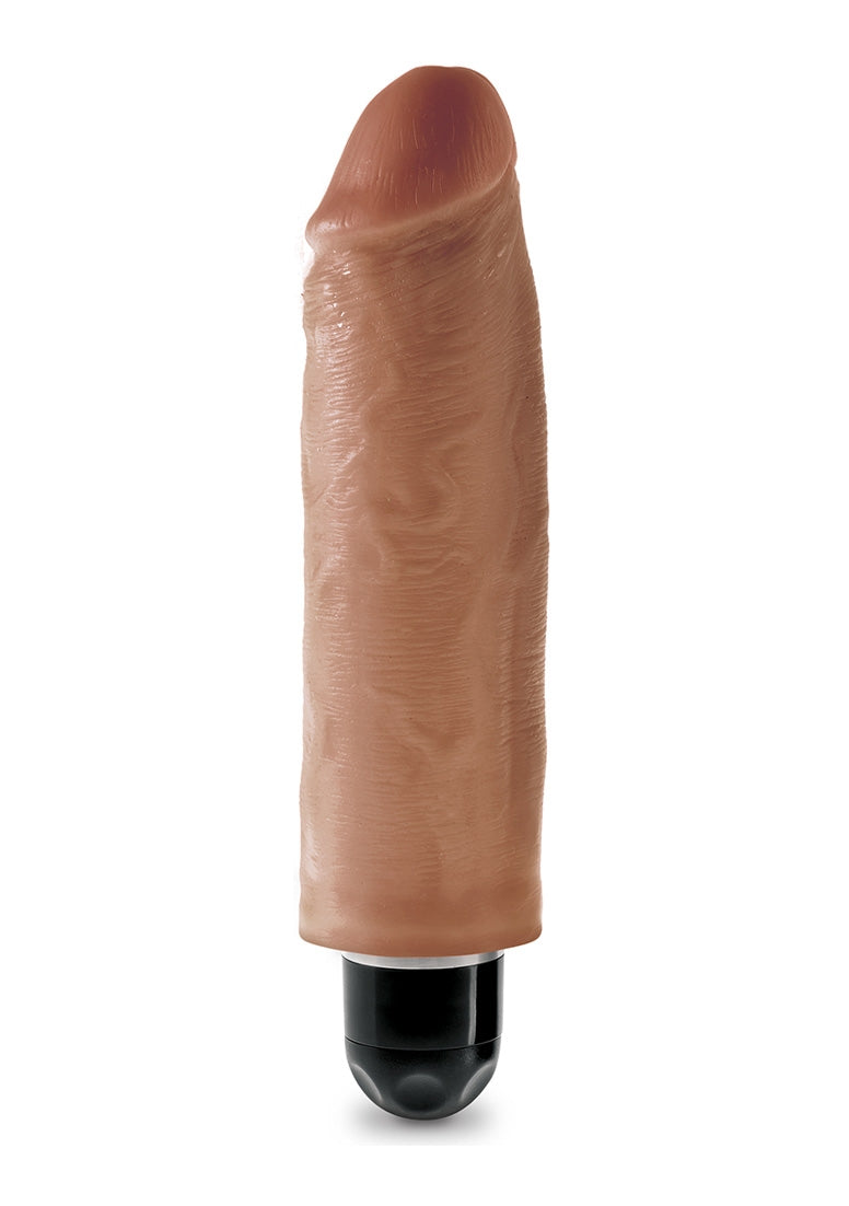 6 Inch Vibrerende Stiffy - Tan