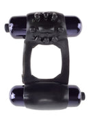 Duo-Vibrerende Super Ring - Zwart