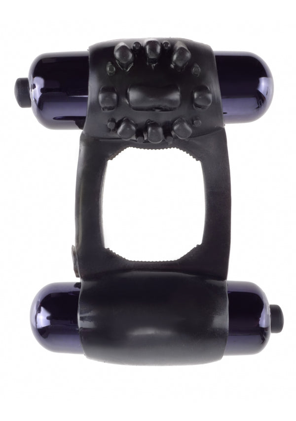 Duo-Vibrerende Super Ring - Zwart