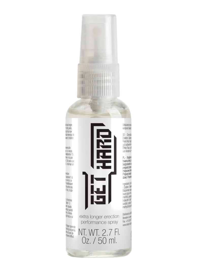 Get Hard - Erectie Spray - 50 ml