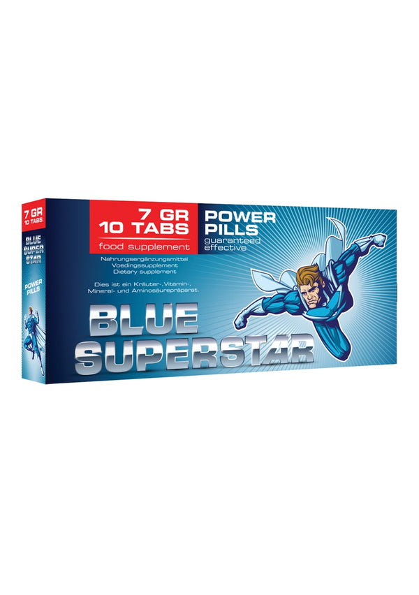 Blue Superstar - Stimulerende Capsules