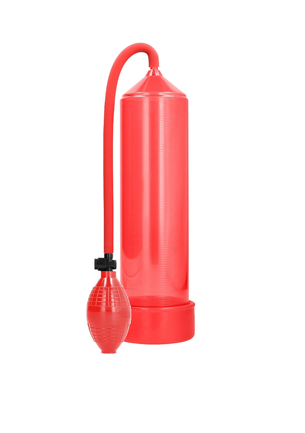 Klassieke Penis Pomp - Rood