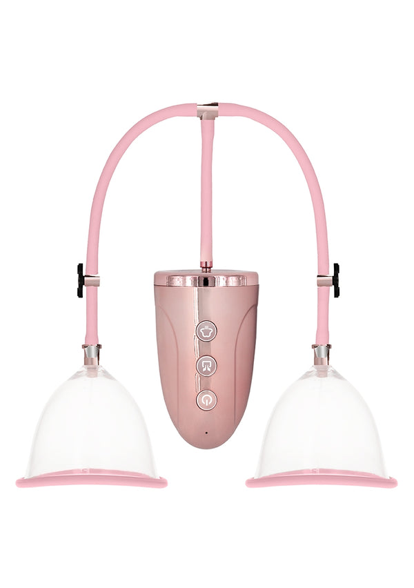 Automatische oplaadbare borstkolfset - Groot - Roze