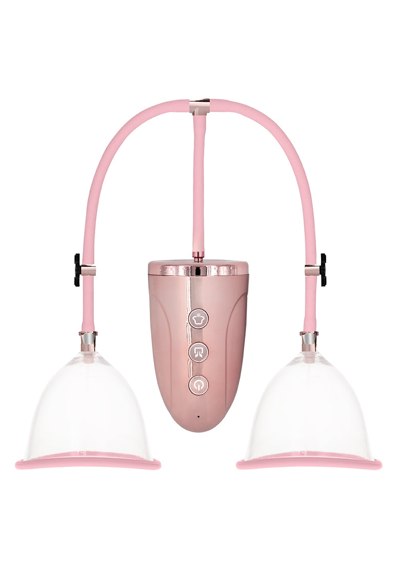 Automatische oplaadbare borstkolfset - Groot - Roze