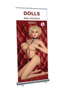 Poppen - Rolbanner - DOL007FLE - Jessica