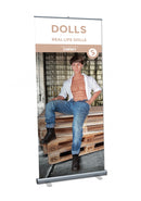 Poppen - Rollen spandoek - DOL008FLE - Jimmy