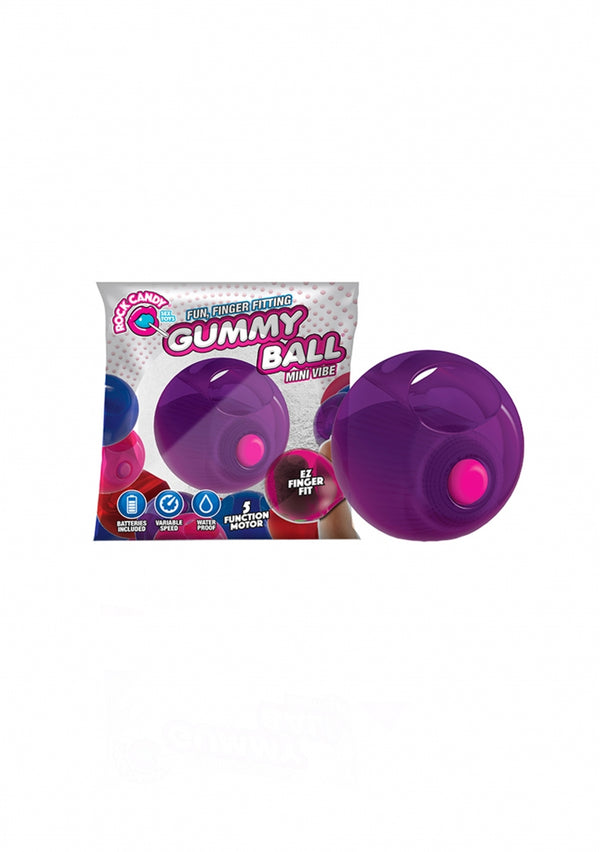 Gummibal - Paars