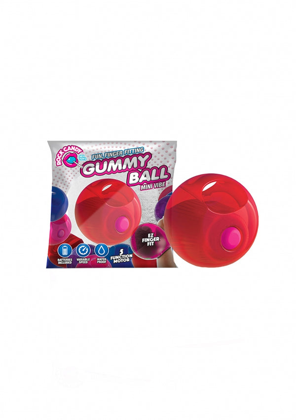 Gummiballen - Rood