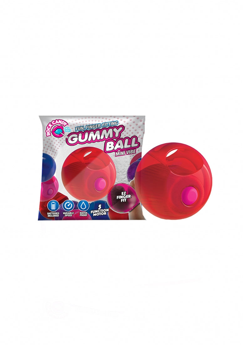 Gummiballen - Rood