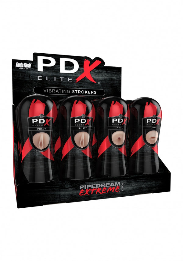 PEE Vibrating Stroker Display
