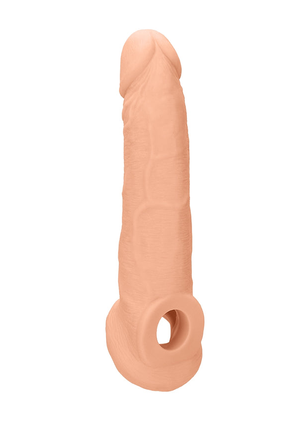 Penis Extender with Rings - 22 cm - Flesh