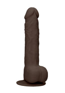 Siliconen Dildo met Ballen - 24 cm