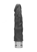 Realrock 7-17 cm vibrerende Dildo - Zwart