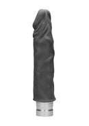 Realrock 8-20 cm vibrerende dildo - zwart
