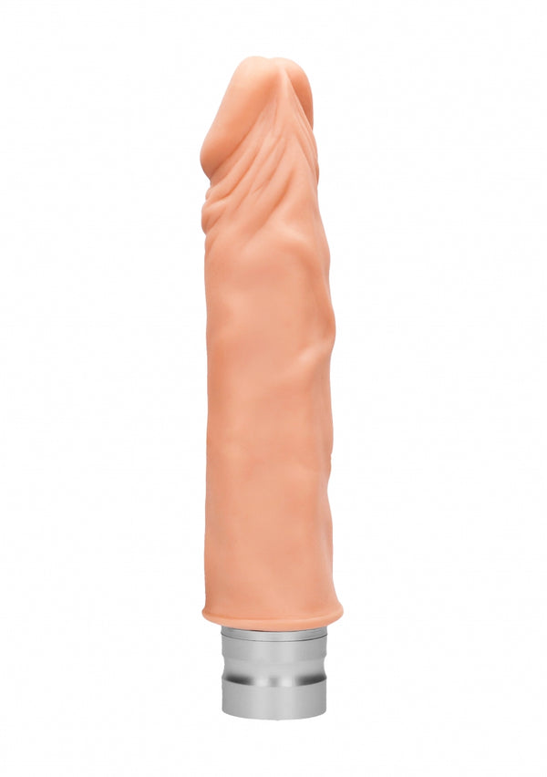Realrock 8-20 cm vibrerende dildo - Vlees