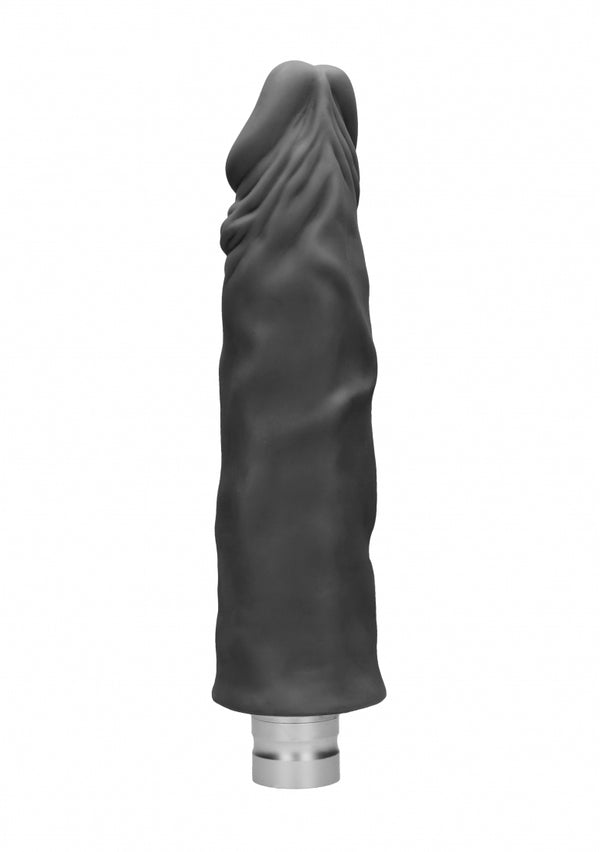 Realrock 10-25 cm vibrerende Dildo - Zwart