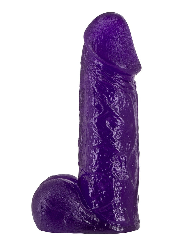 So Real Dong met Ballen - 15cm - Paars
