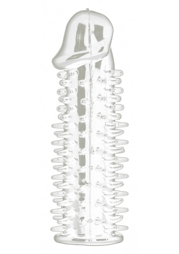 Verlengende Penis Sleeve - Transparant