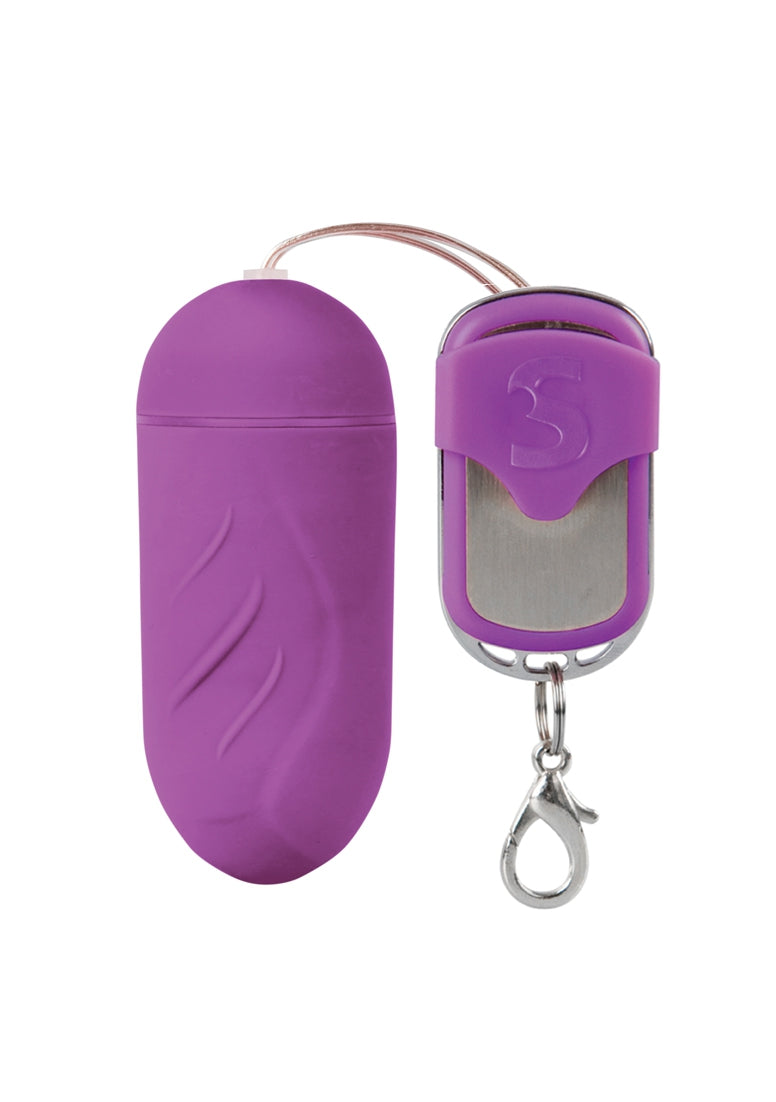 Geribbeld Vagina Eitje - Paars