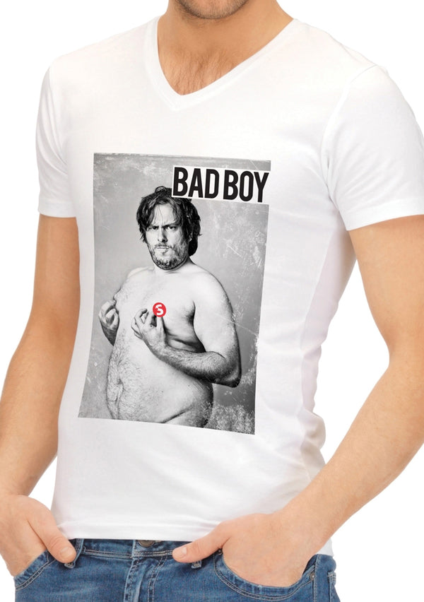 Grappige T-Shirts - Bad Boy - S