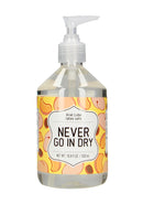 Never Go In Dry - Anaal Glijmiddel op Waterbasis - 500 ml