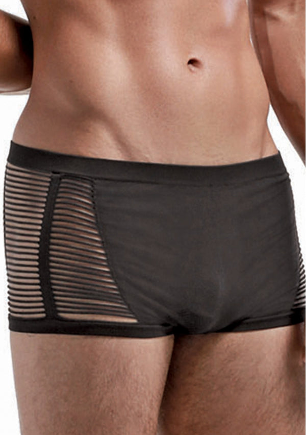 Naadloos Open Blind Short - Zwart - Eén Maat
