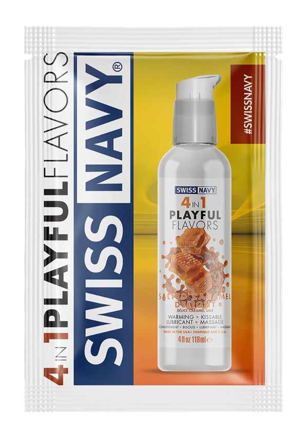 Playful 4 in 1 Glijmiddel Met Caramel-Zeezout-Smaak- 5ml