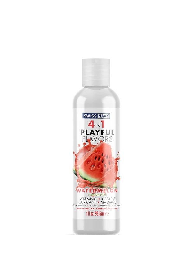 4 in 1 Glijmiddel met Watermeloensmaak - 30 ml