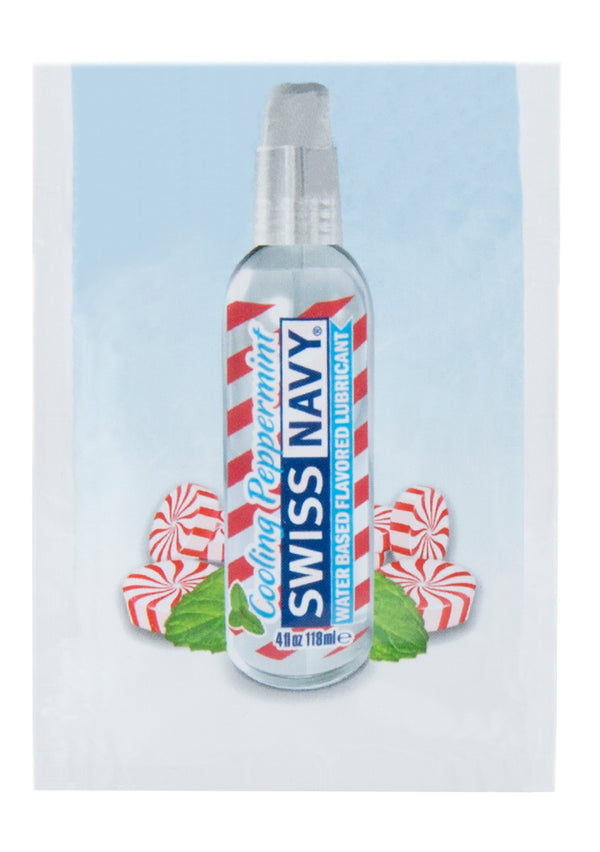 Swiss Navy Cooling Peppermint-smaak Glijmiddel & Seksgel Voor Koppels - 5ml