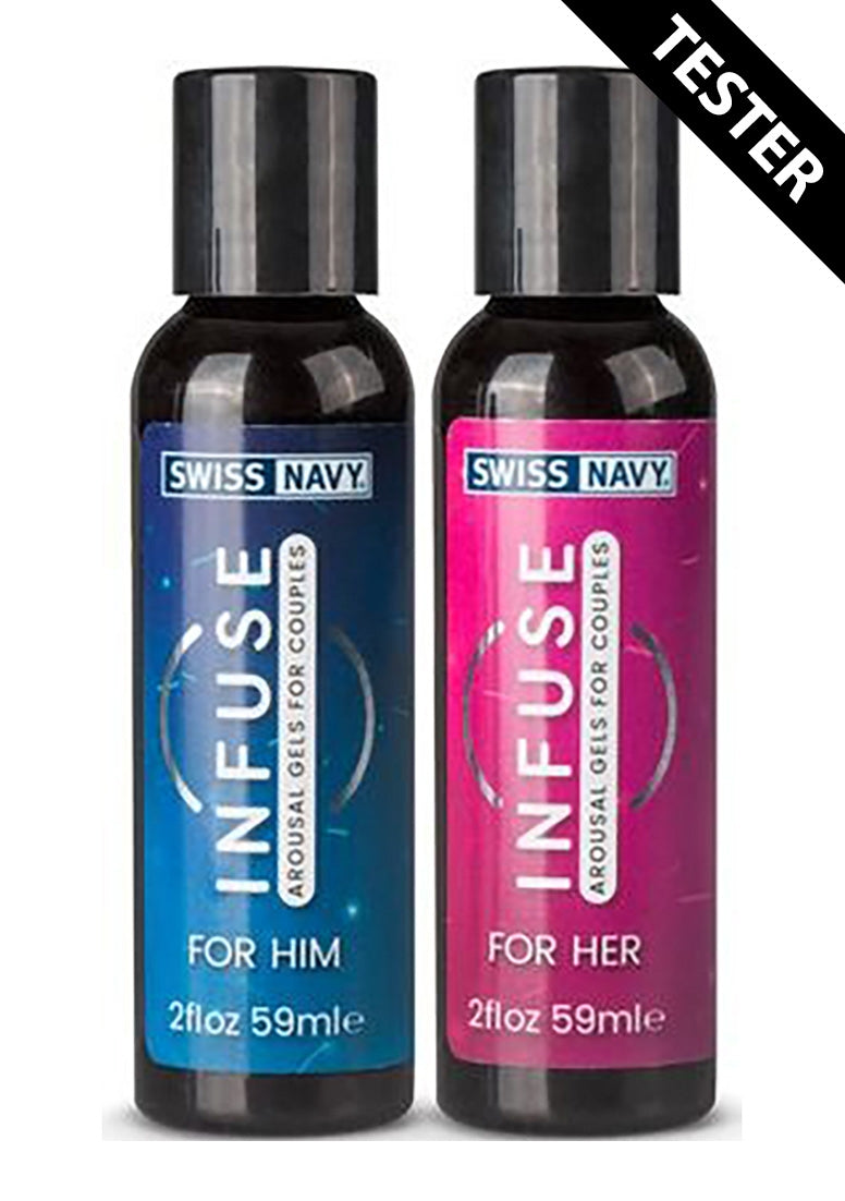 Swiss Navy Infuse 2 in 1 Opwindende Gel Voor Koppels - 59ml