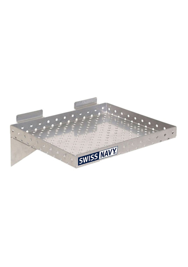 SN Slat Wall Shelf Silver