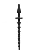 No. 54 - Butt Plug with Anal Chain - Black
