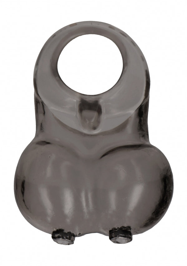 No. 73 - Soft Squeeze Scrotum Ring - Black
