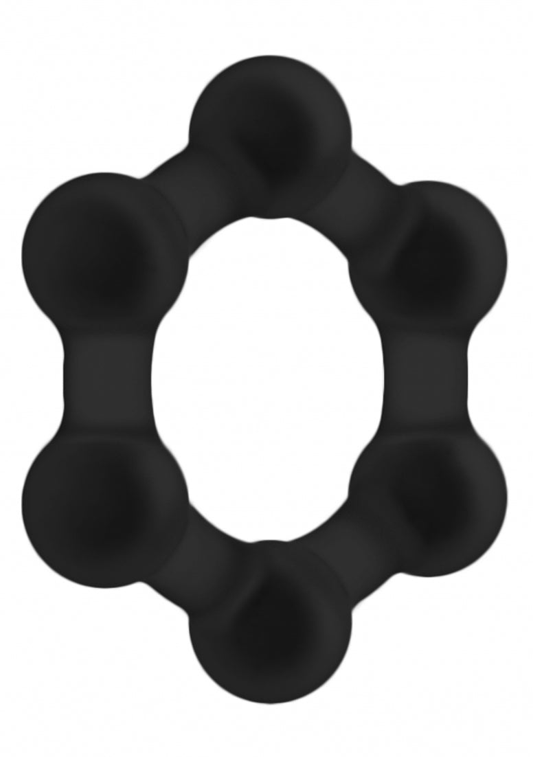 No. 82 - Weighted Cock Ring - Black