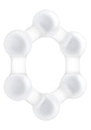 No. 82 - Weighted Cock Ring - Transparent