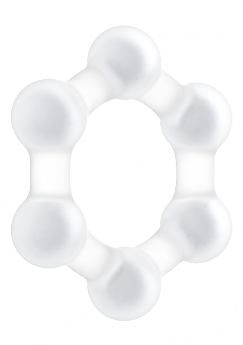 No. 83 - Weighted Cock Ring - Transparent